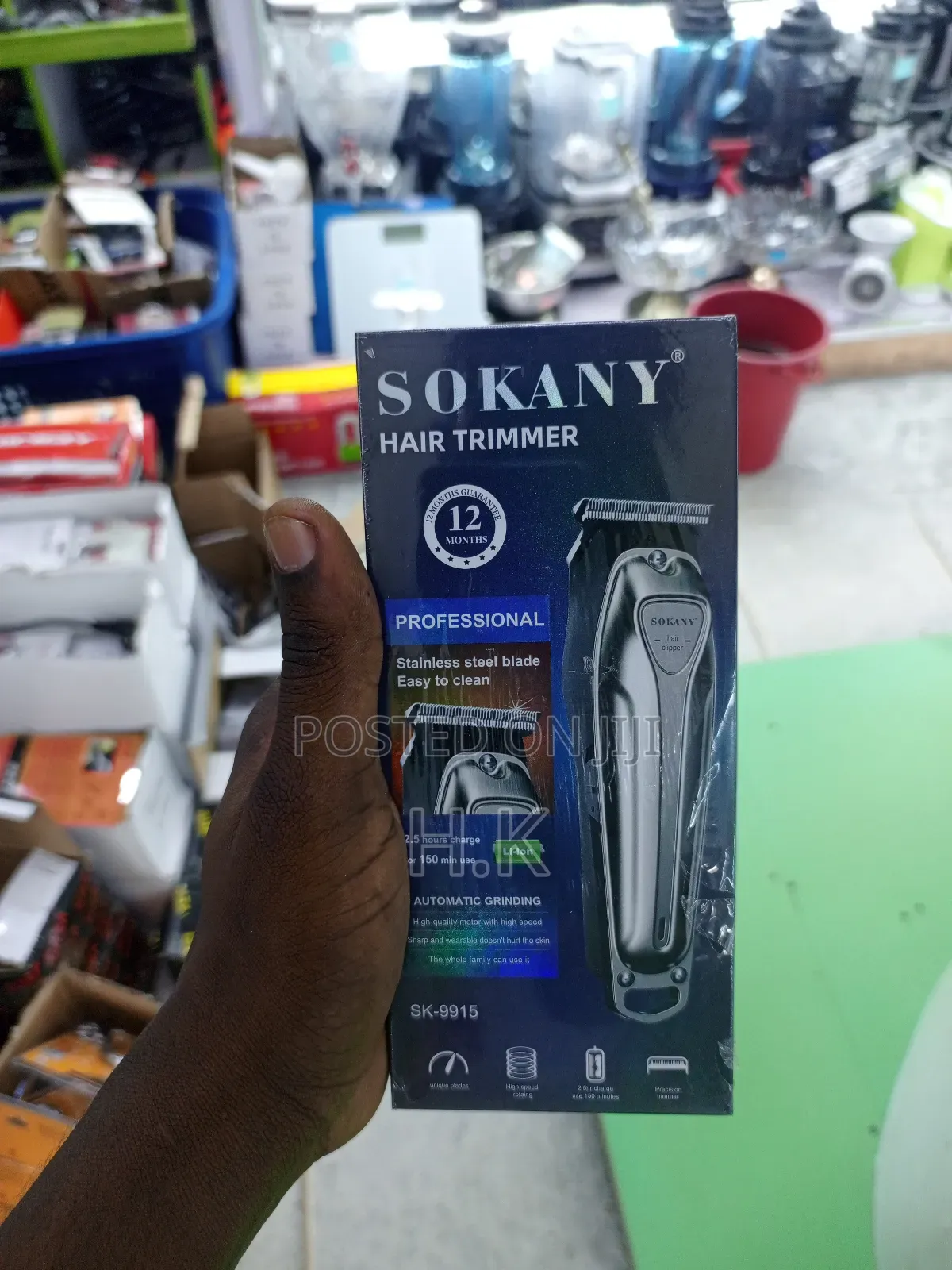 Sokany Sk-9915 Electric Hair Trimmer.