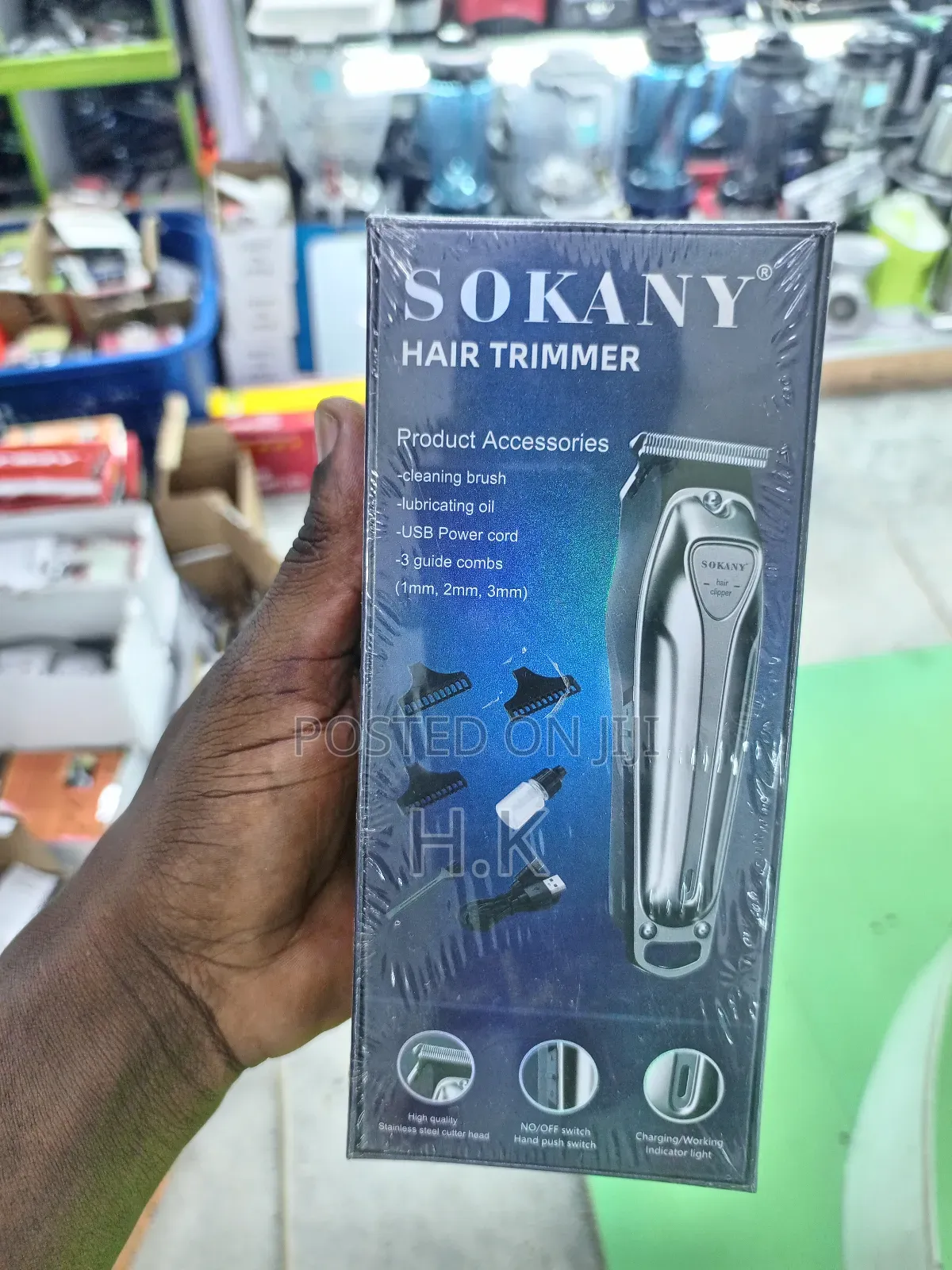 Sokany Sk-9915 Electric Hair Trimmer.