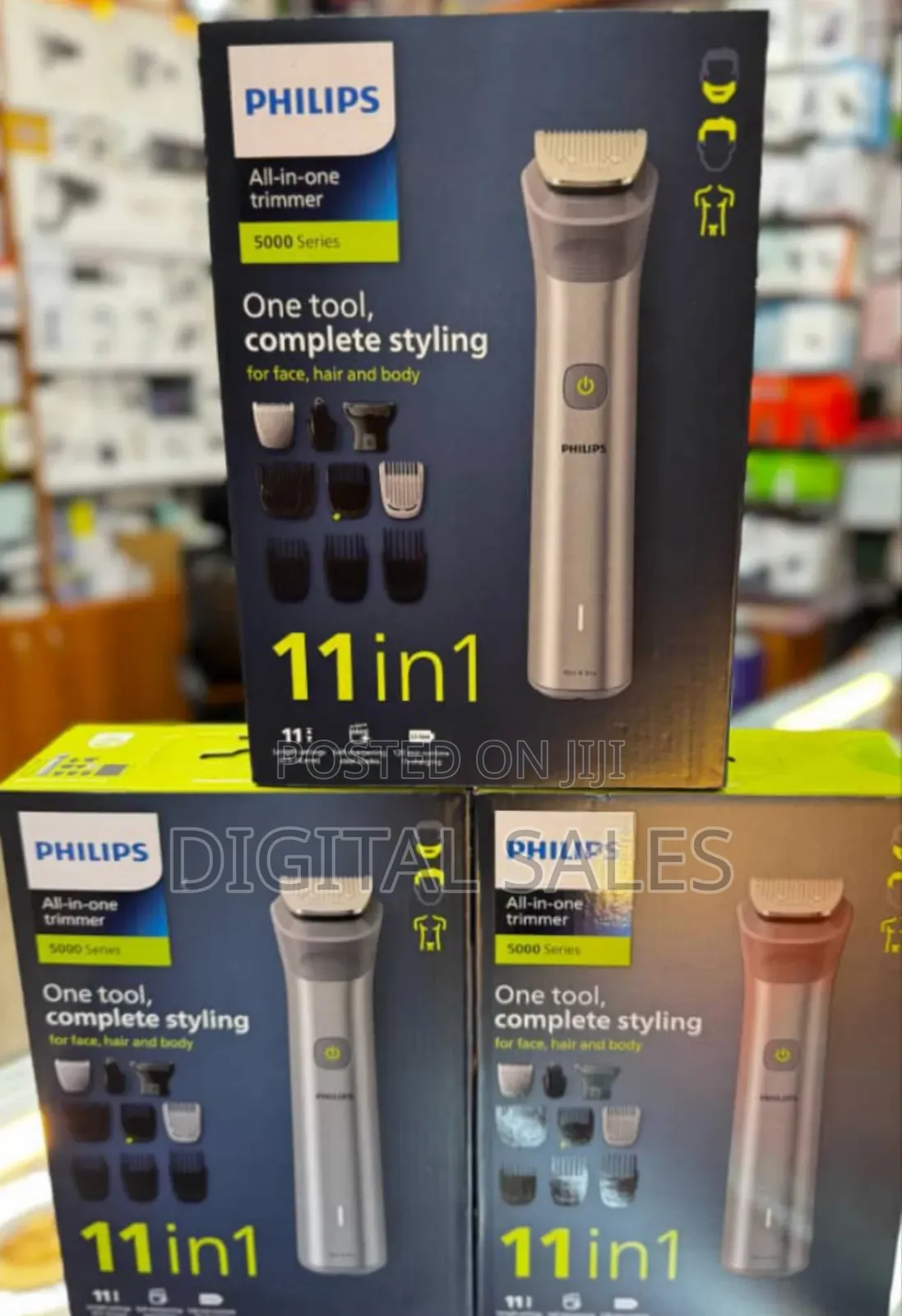 Unique Philips 11-in-1 Beard Trimmer for Face, Hair and Body