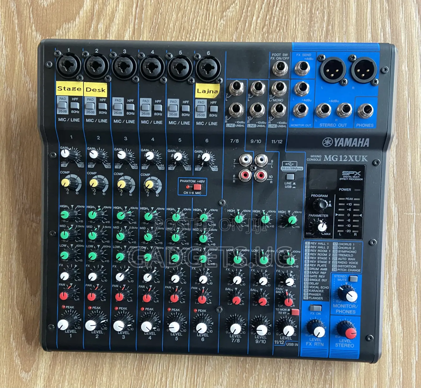 Yamaha Mixing Console Mg12xuk