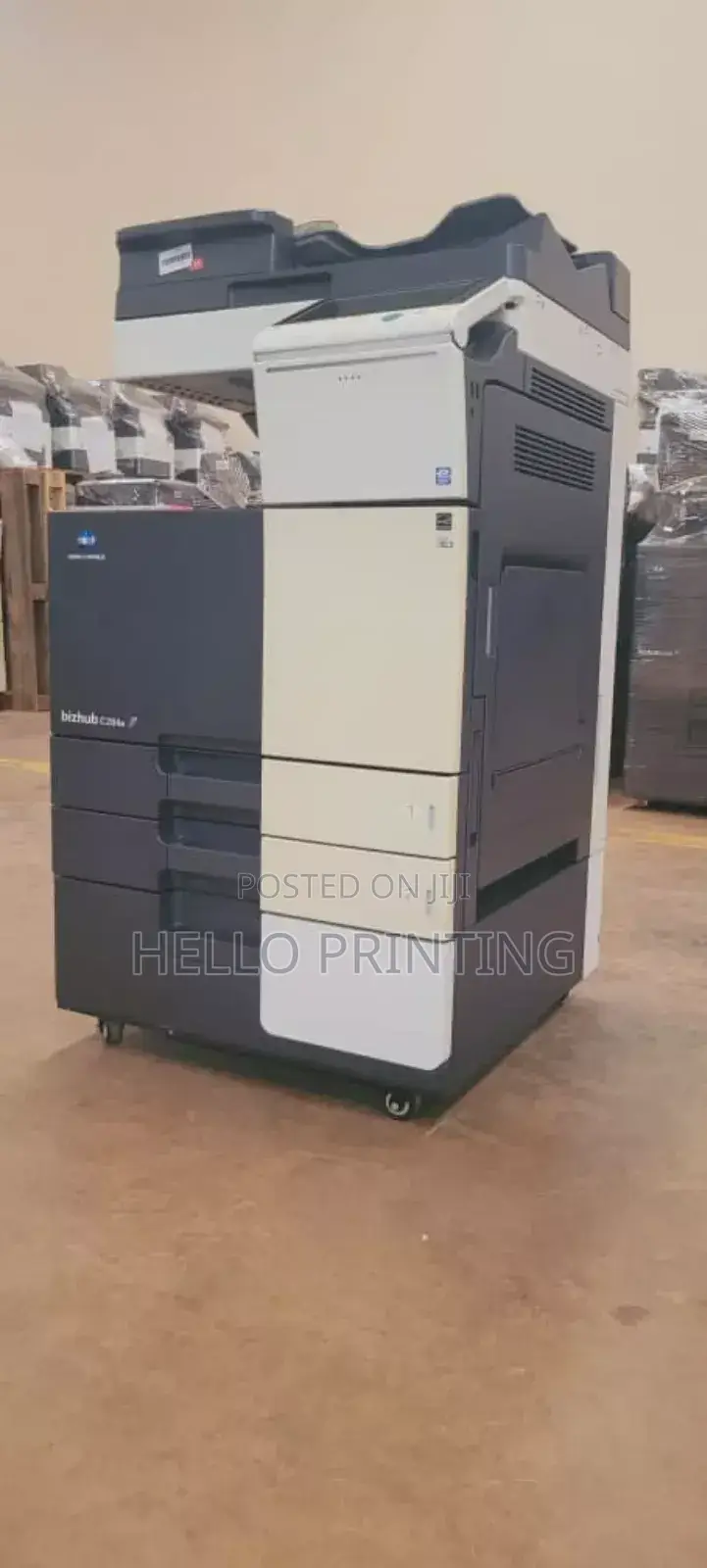 Your Print Solution Starts With Konica Bizhub C284e.