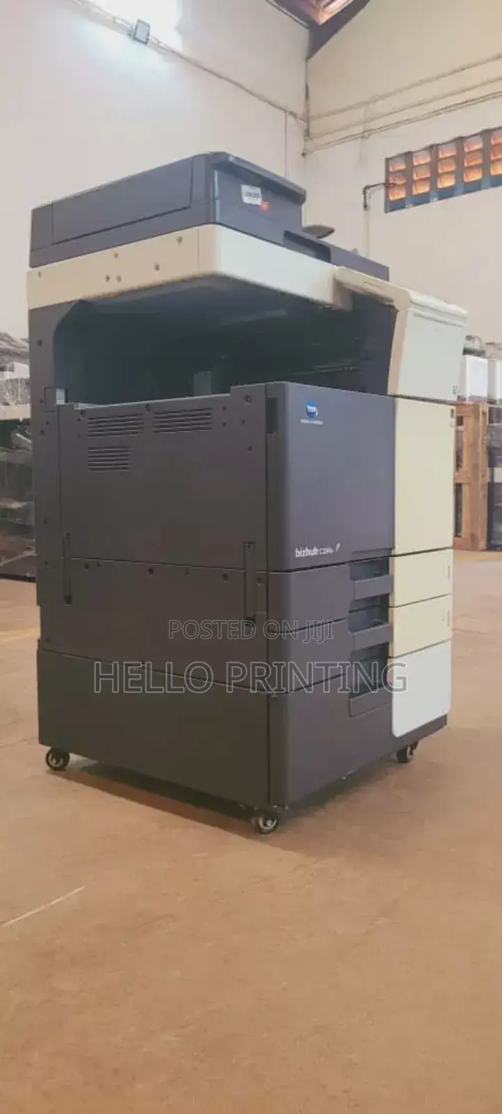 Retail Ready Tough Function Bizhub C284e Printer .
