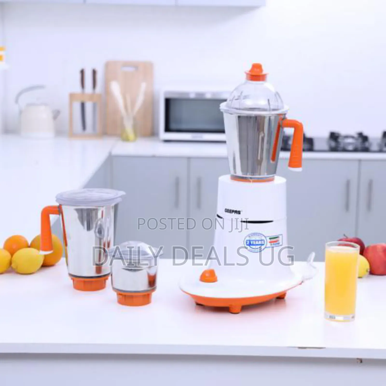 3-in-1 Mixer Grinder Gsb5080 Geepas