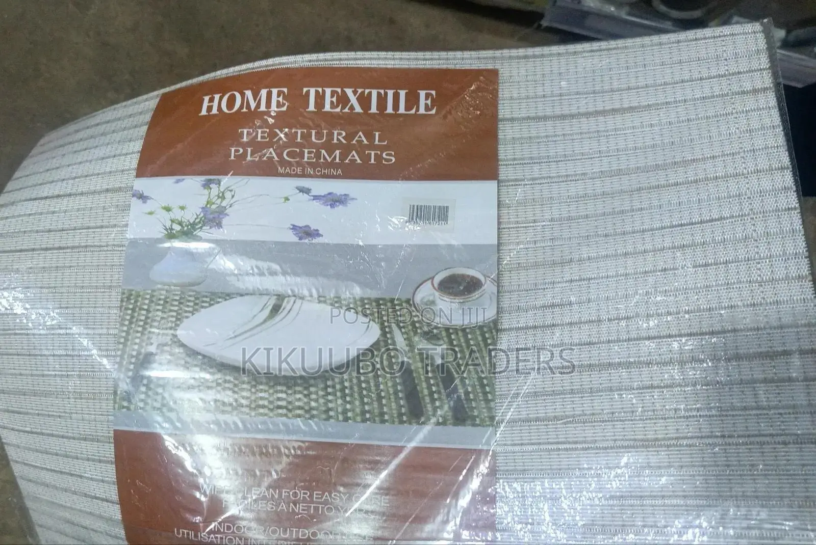6pcs Table Place Mats / Textural Mats