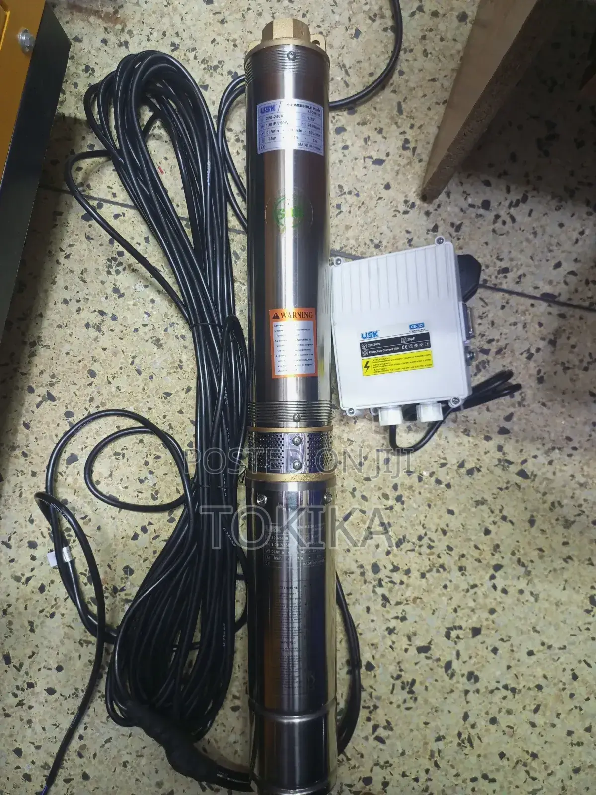 Usk 85 Meters Submersible Water Pump 272 Feet