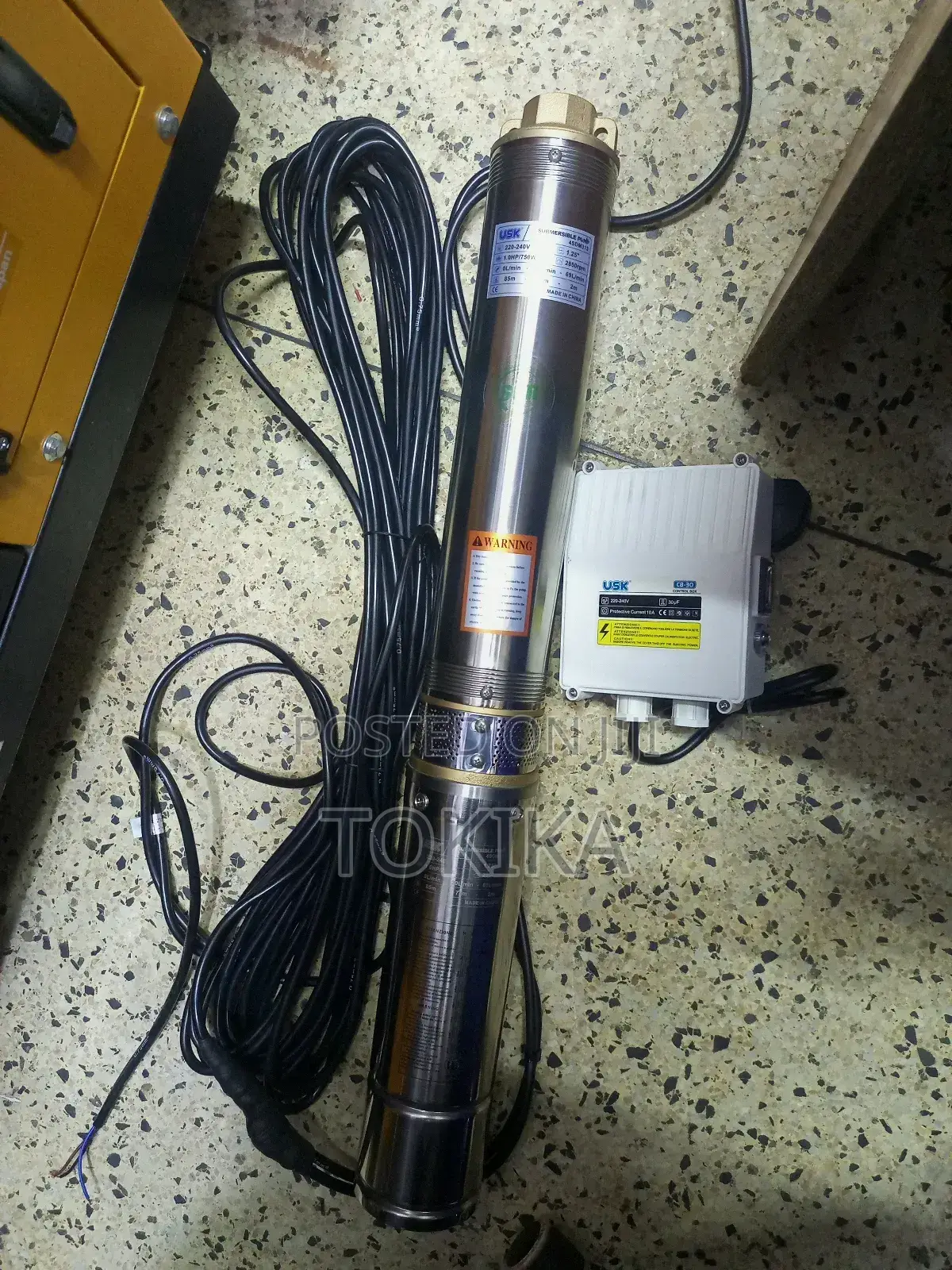 Usk 85 Meters Submersible Water Pump 272 Feet