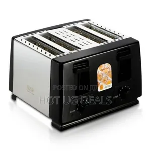 Raf 4 Slice Electric Bread Toaster 1300w Toaster