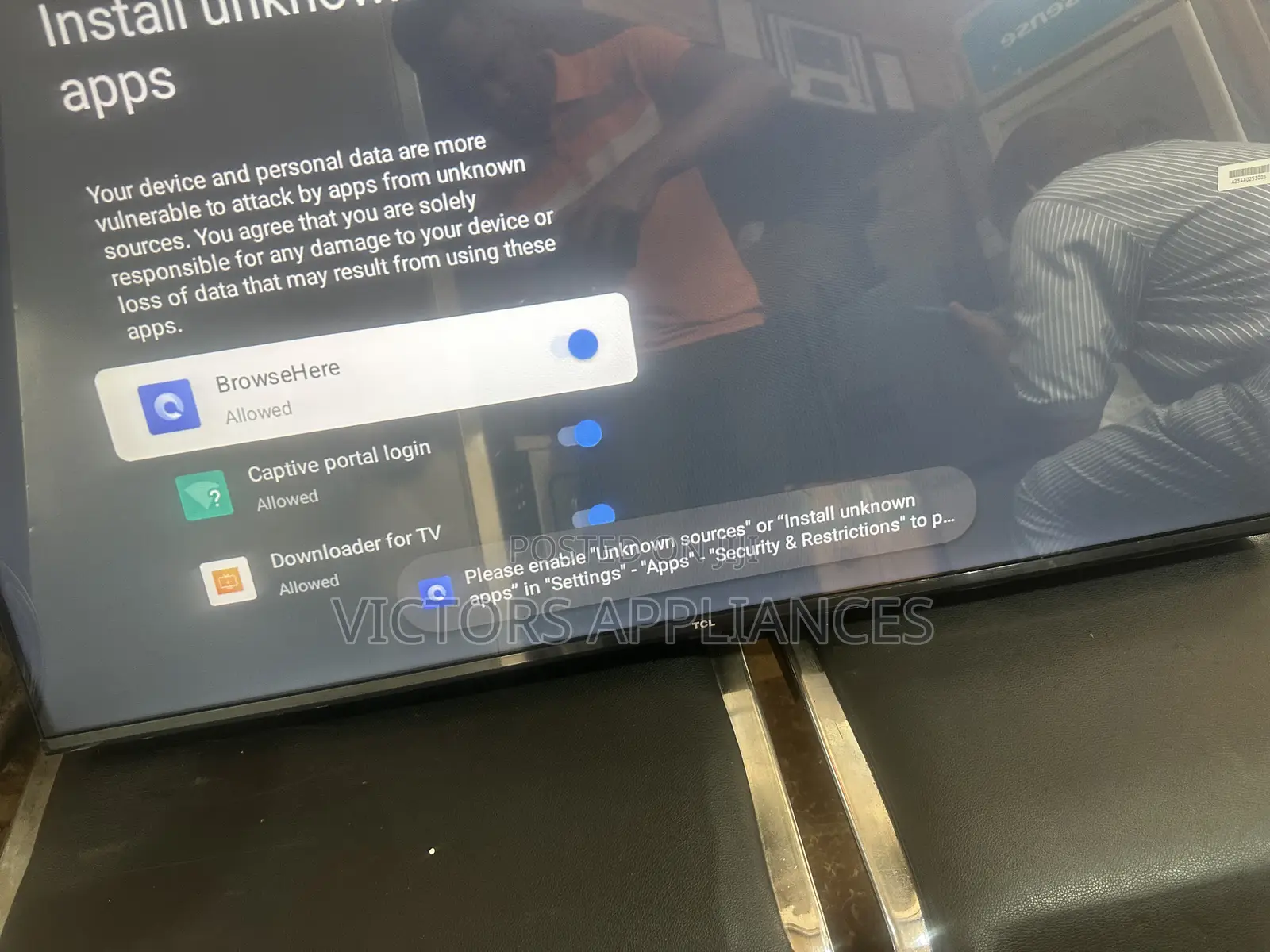 TCL 75inches Qled Google Smart Tv