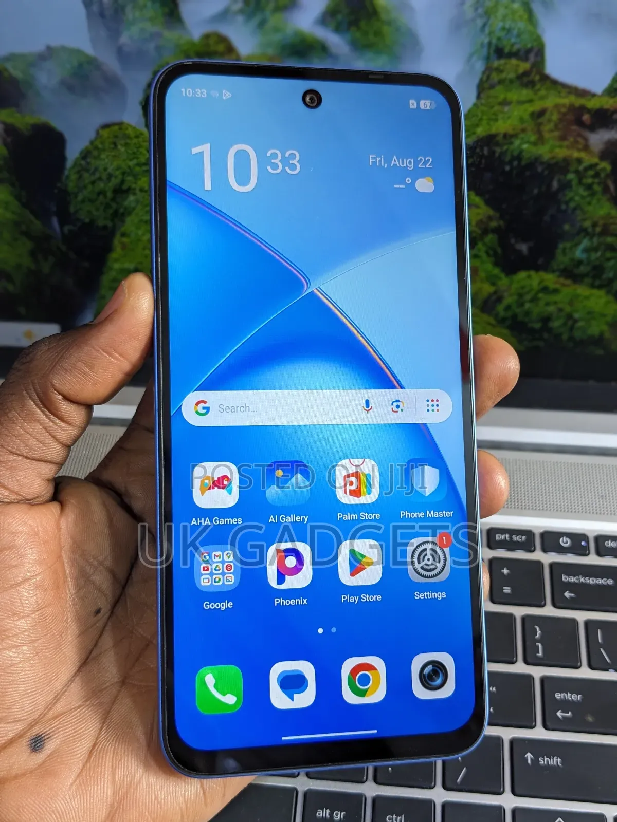 Infinix Smart 10 128 GB Blue