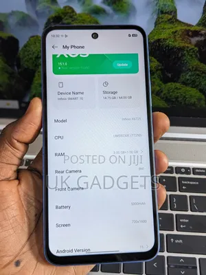 Infinix Smart 10 128 GB Blue
