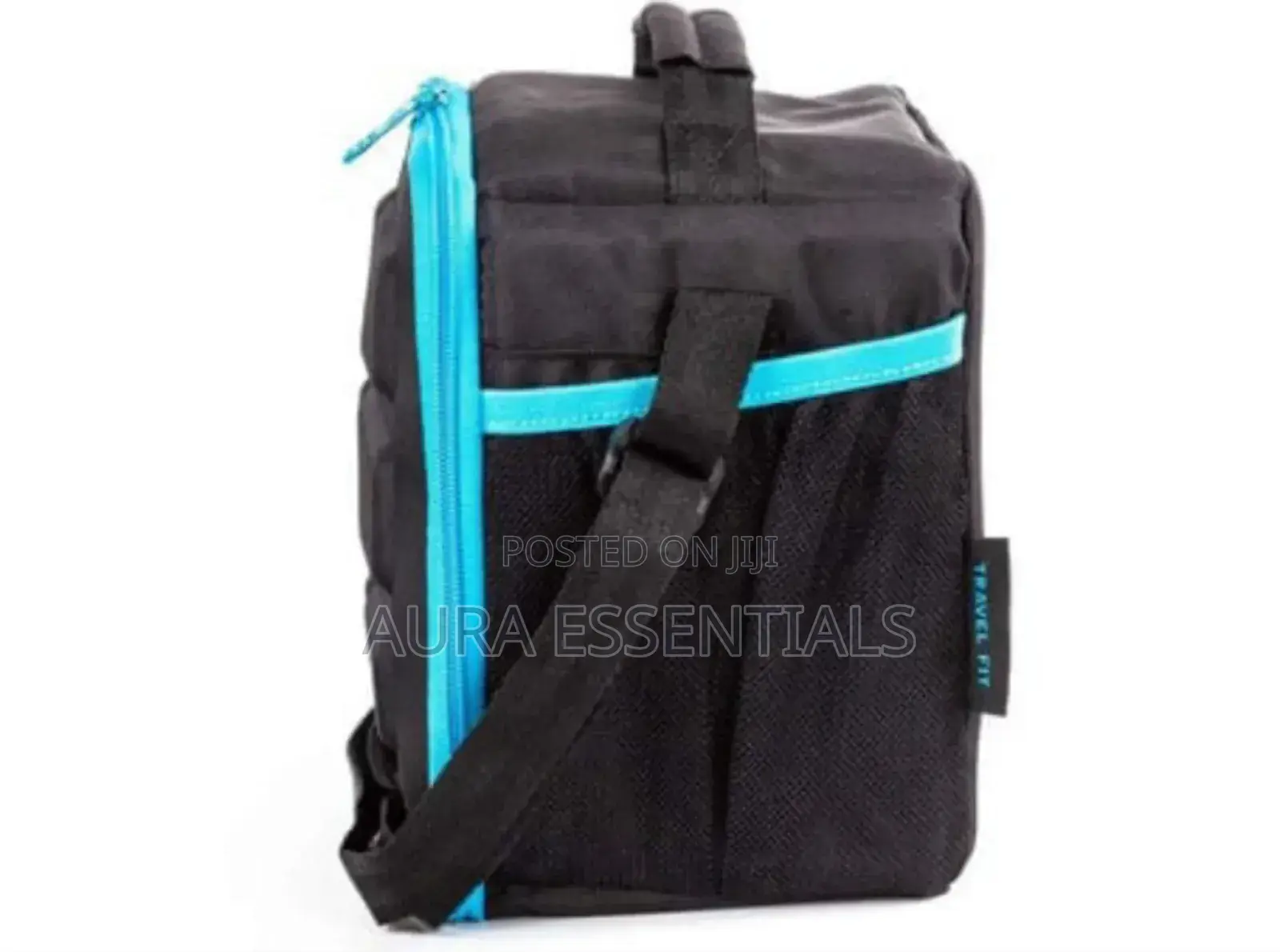 Six Pack Fitness Blue / Black Lunch Bag