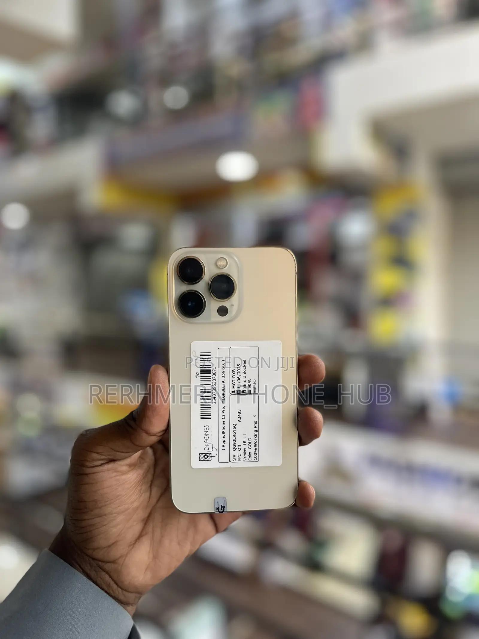 New Apple iPhone 13 Pro 256 GB Gold
