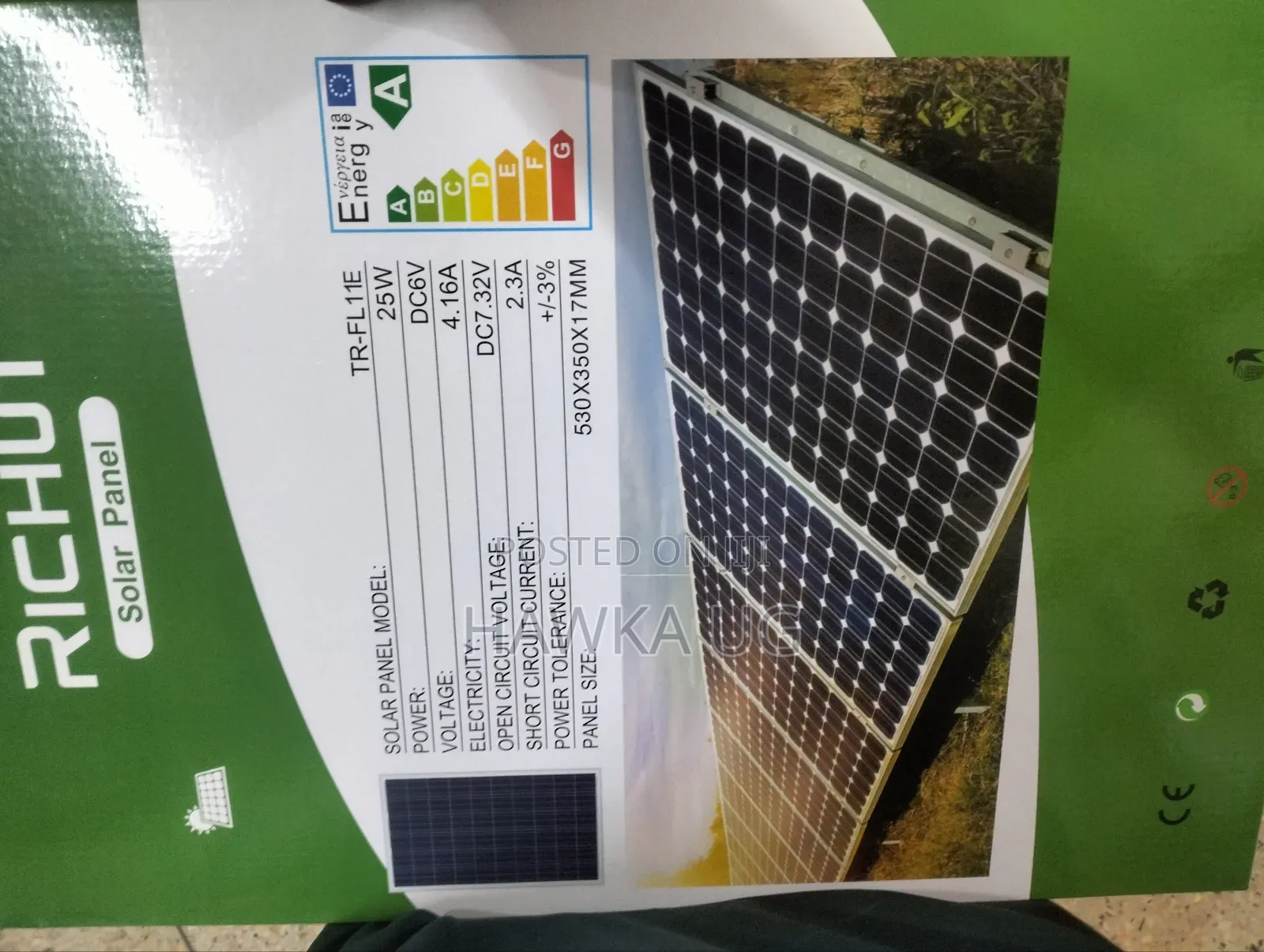 500w Solar Flood Light Richun