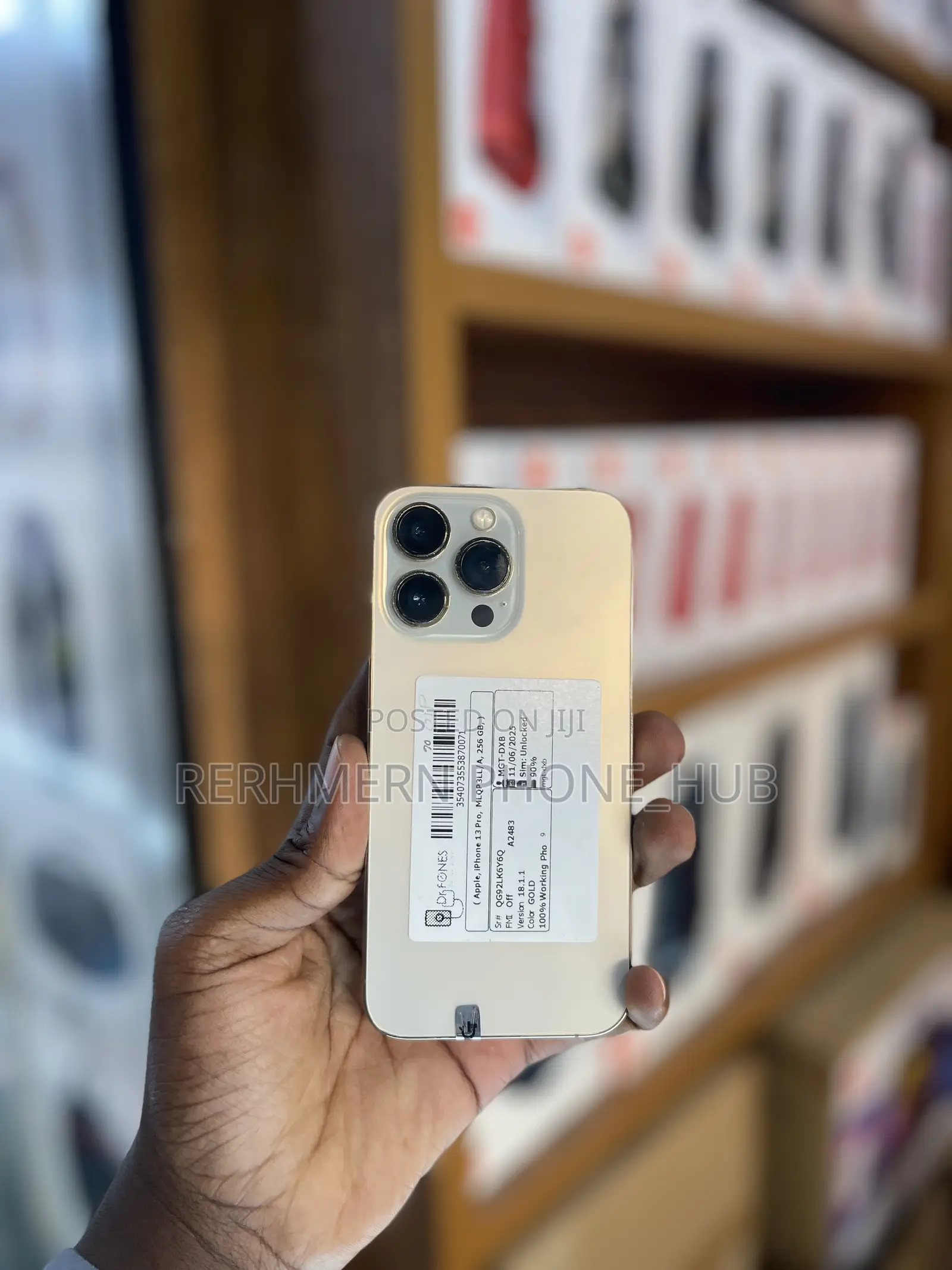 New Apple iPhone 13 Pro 128 GB Gold