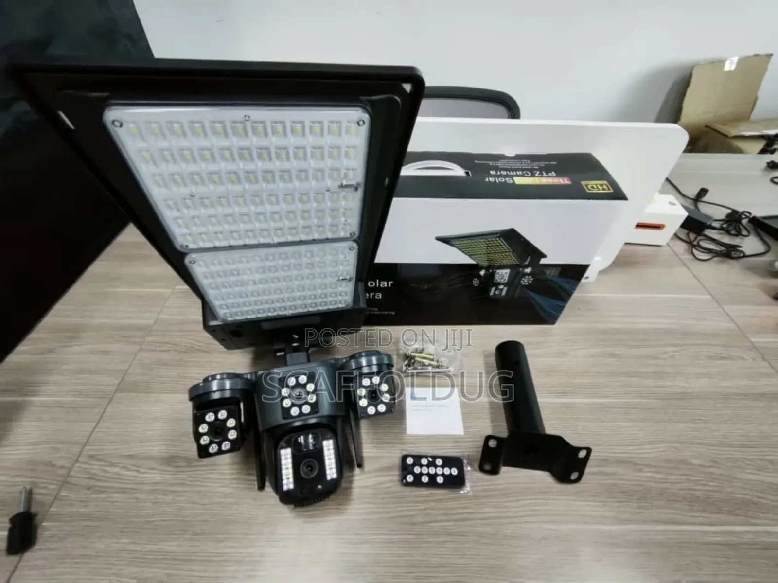 Solar Camera Simcard With Streetlight