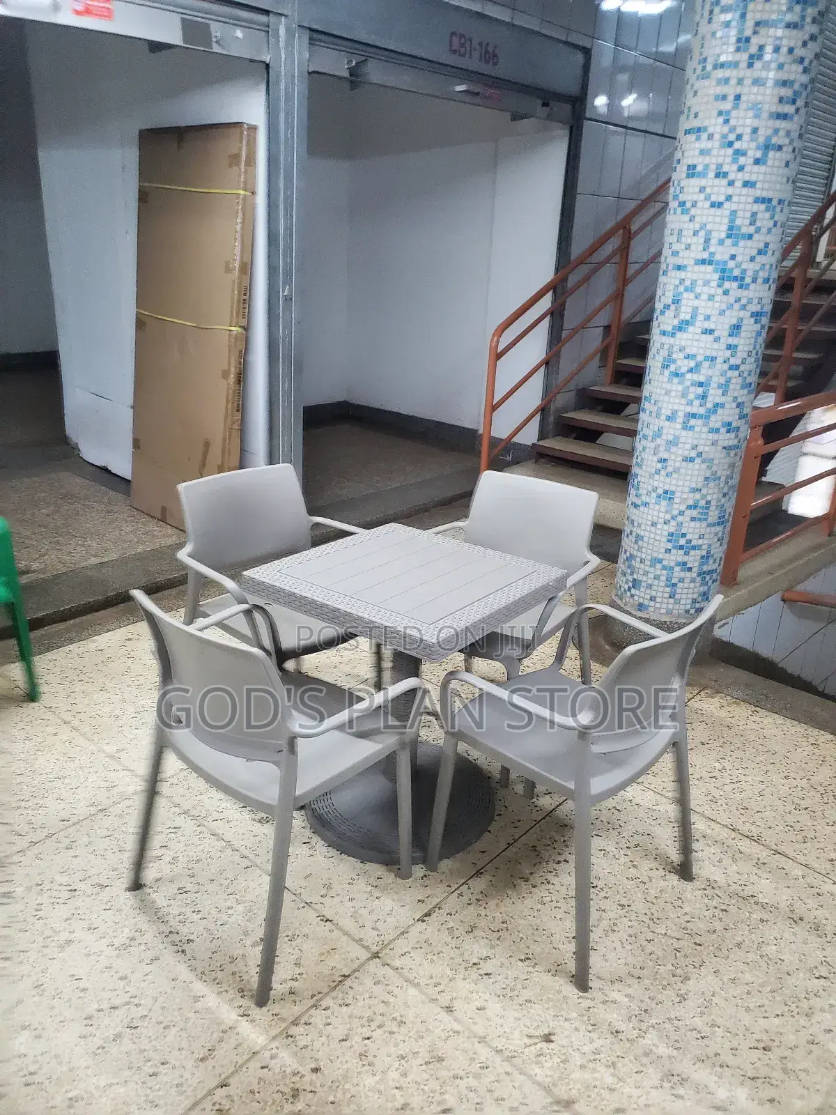 Garden Home Restaurant, Resort Bar and Hotel Plastic Chairs and Table