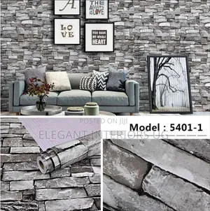 Self Adhesive and None Adhesive Wallpapers Available for Tv Background