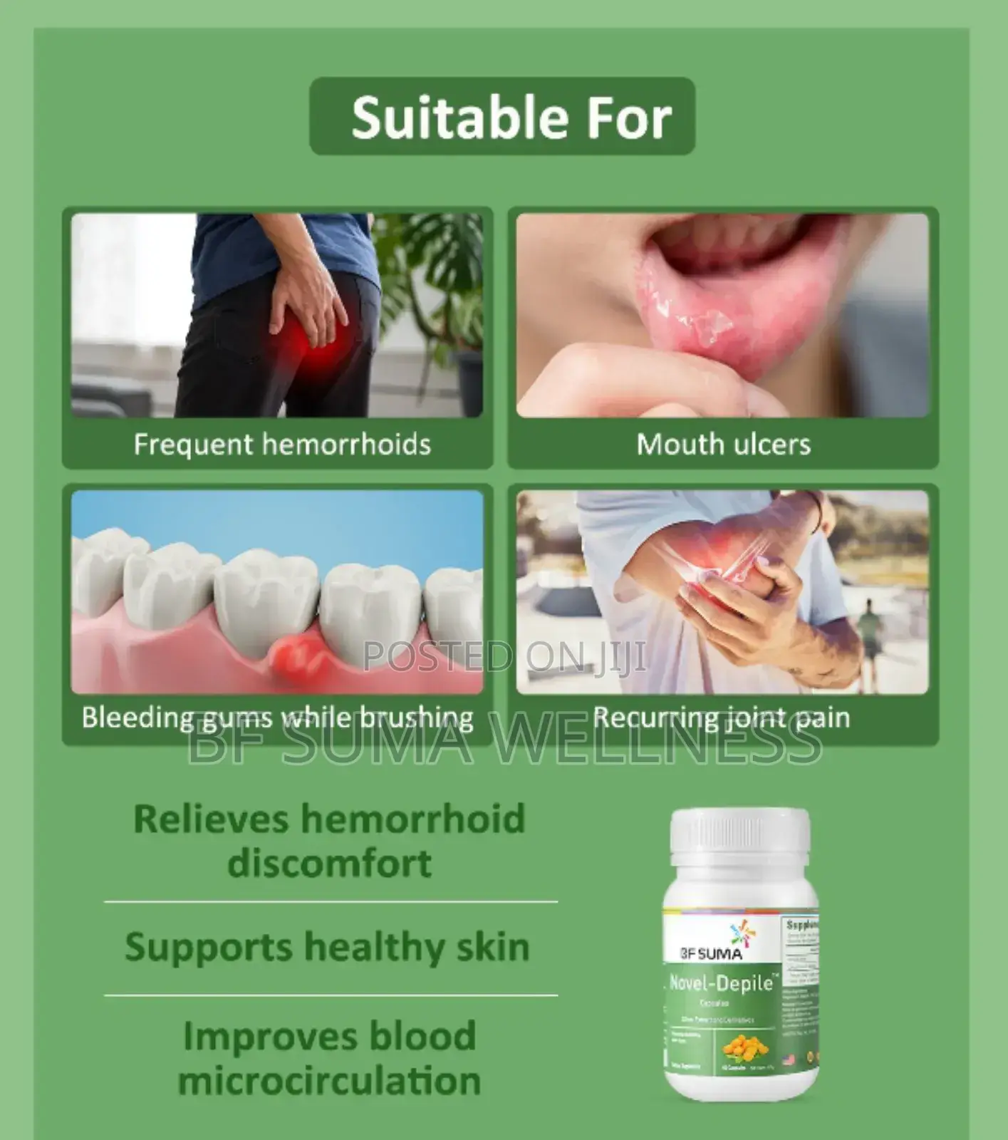 Novel Depile Capsules