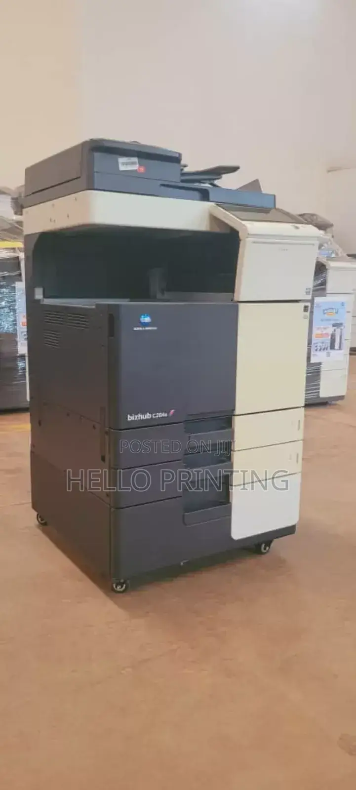 Scan Upto 160 Originals Per Minute - Bizhub C284e.