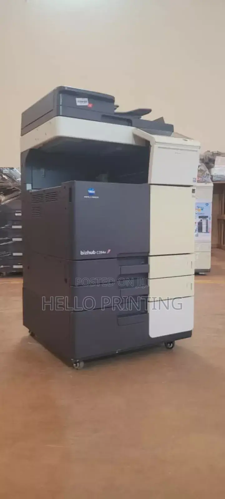 Multi - Purpose Tray Support -Bizhub C284e Handles It All.