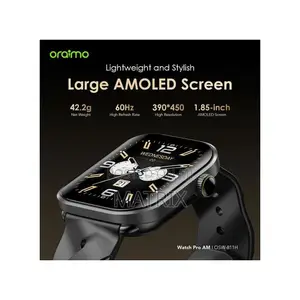 Oraimo Watch Pro Am 1.85′′ Amoled Ip68 Full Touch Screen Smart Watch