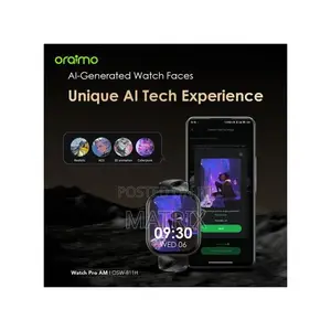 Oraimo Watch Pro Am 1.85′′ Amoled Ip68 Full Touch Screen Smart Watch
