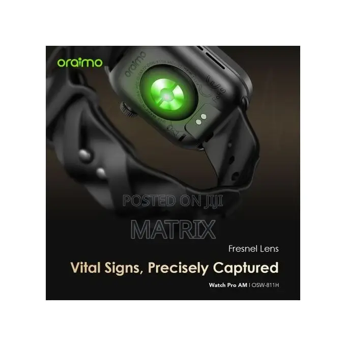 Oraimo Watch Pro Am 1.85′′ Amoled Ip68 Full Touch Screen Smart Watch