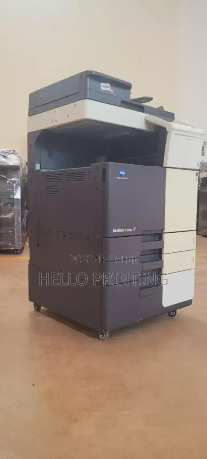 Clear Touch Interface - User Friendly Bizhub C284e