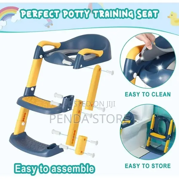 Toilet Potty Trainer Seat – Kids Toilet Potty Trainer Seat Step Up