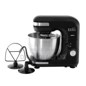 Geepas Gsm43013 3 in 1, Stand Mixer Stainless Steel Bowl