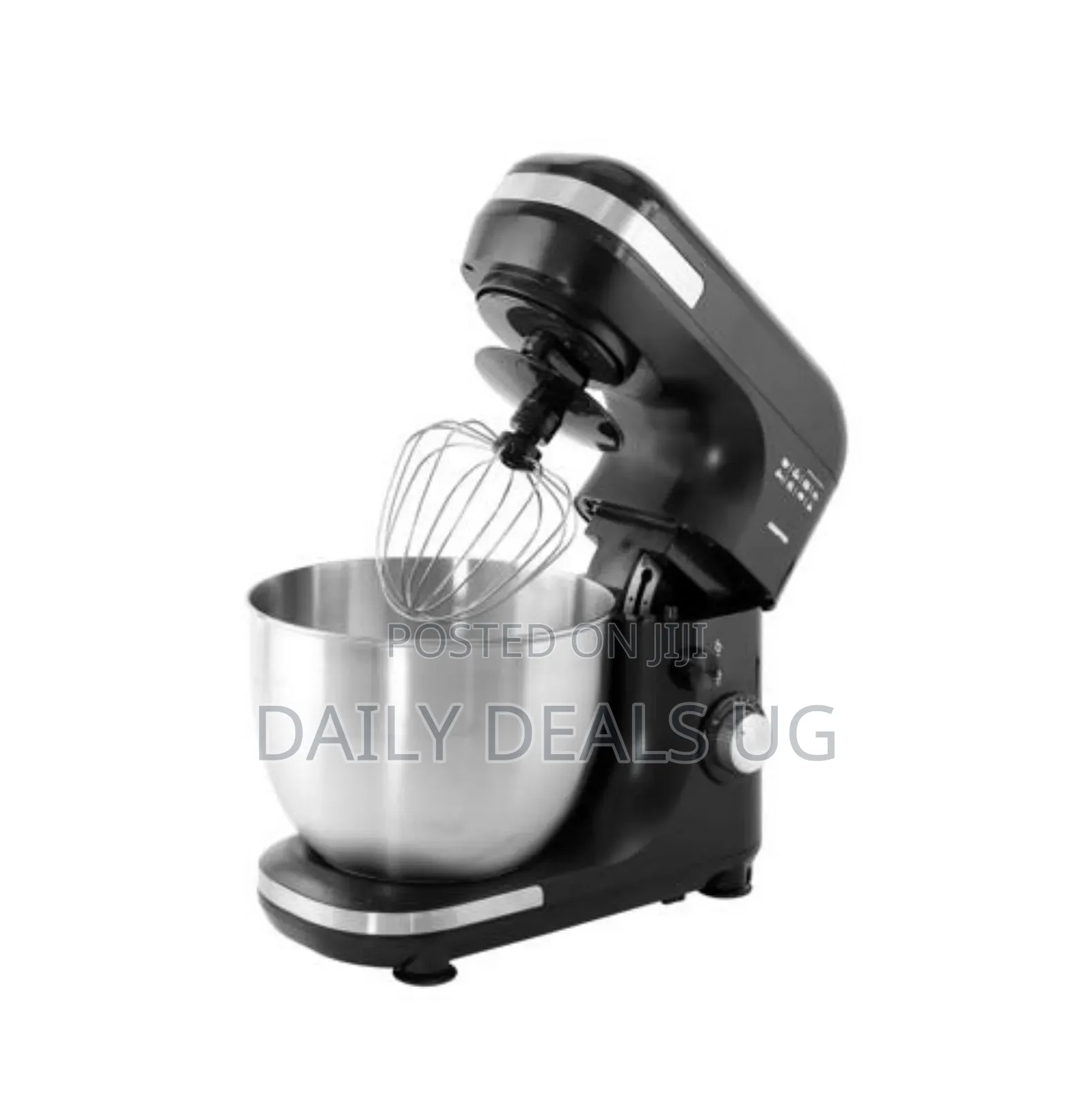 Geepas Gsm43013 3 in 1, Stand Mixer Stainless Steel Bowl