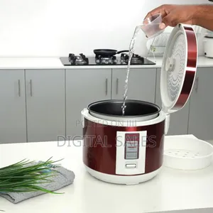 Electric Original Geepas 1.5l Automatic Rice Cooker 2yrs Warranty