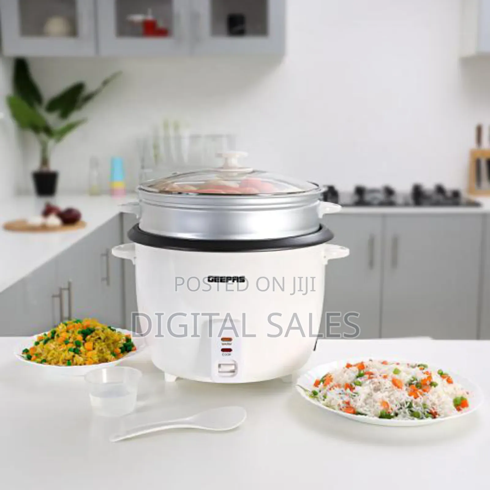 Geepas Grc4327 Automatic Rice Cooker, 2.8l