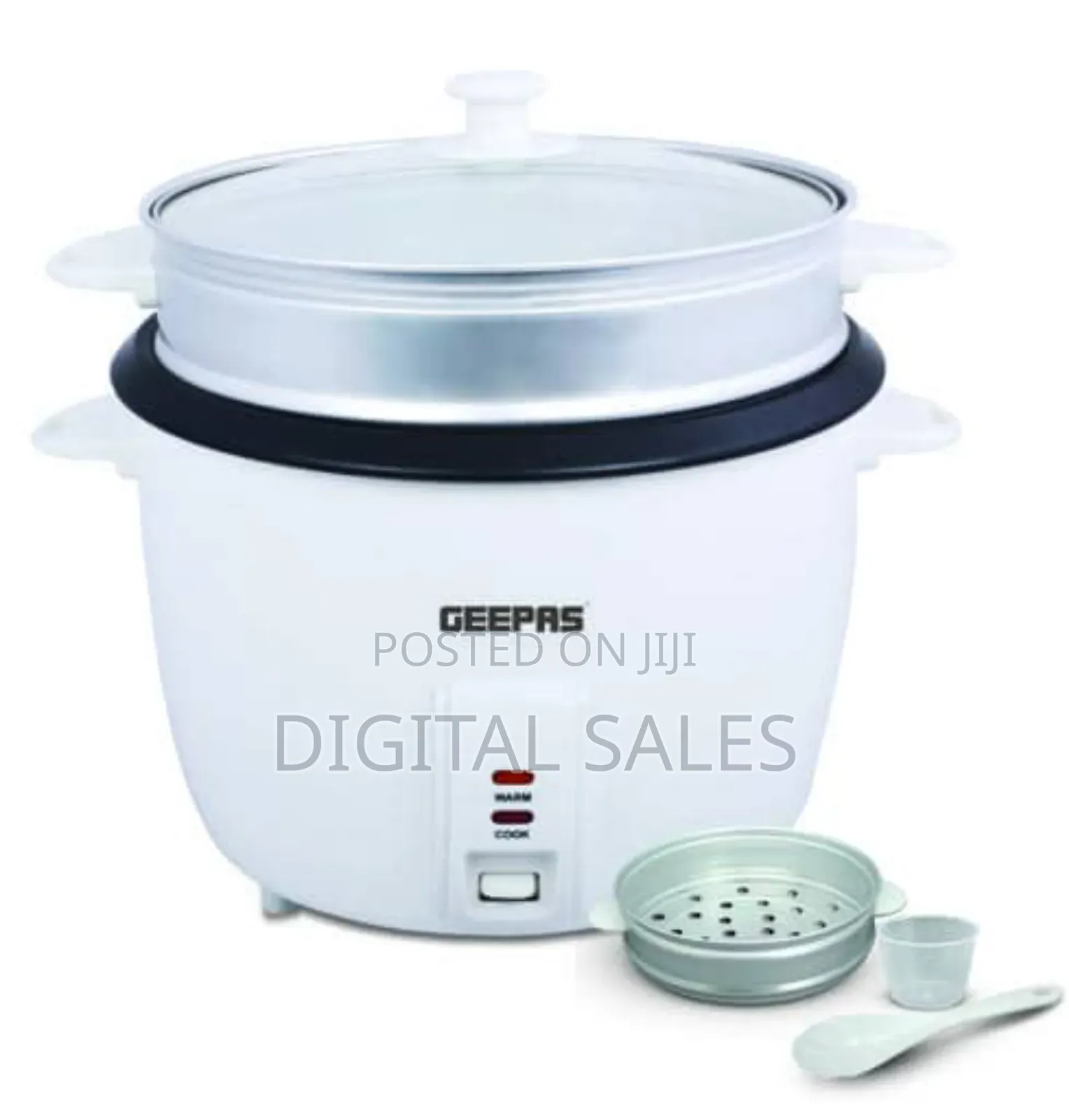 Geepas Grc4327 Automatic Rice Cooker, 2.8l