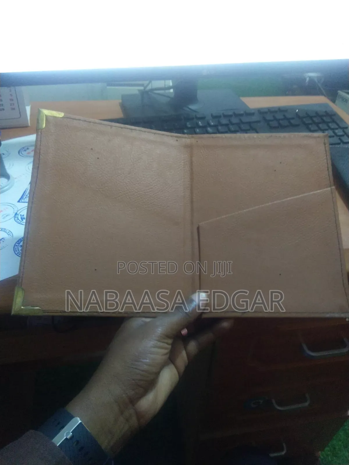 Hotel Leather Bill and Balance Holder