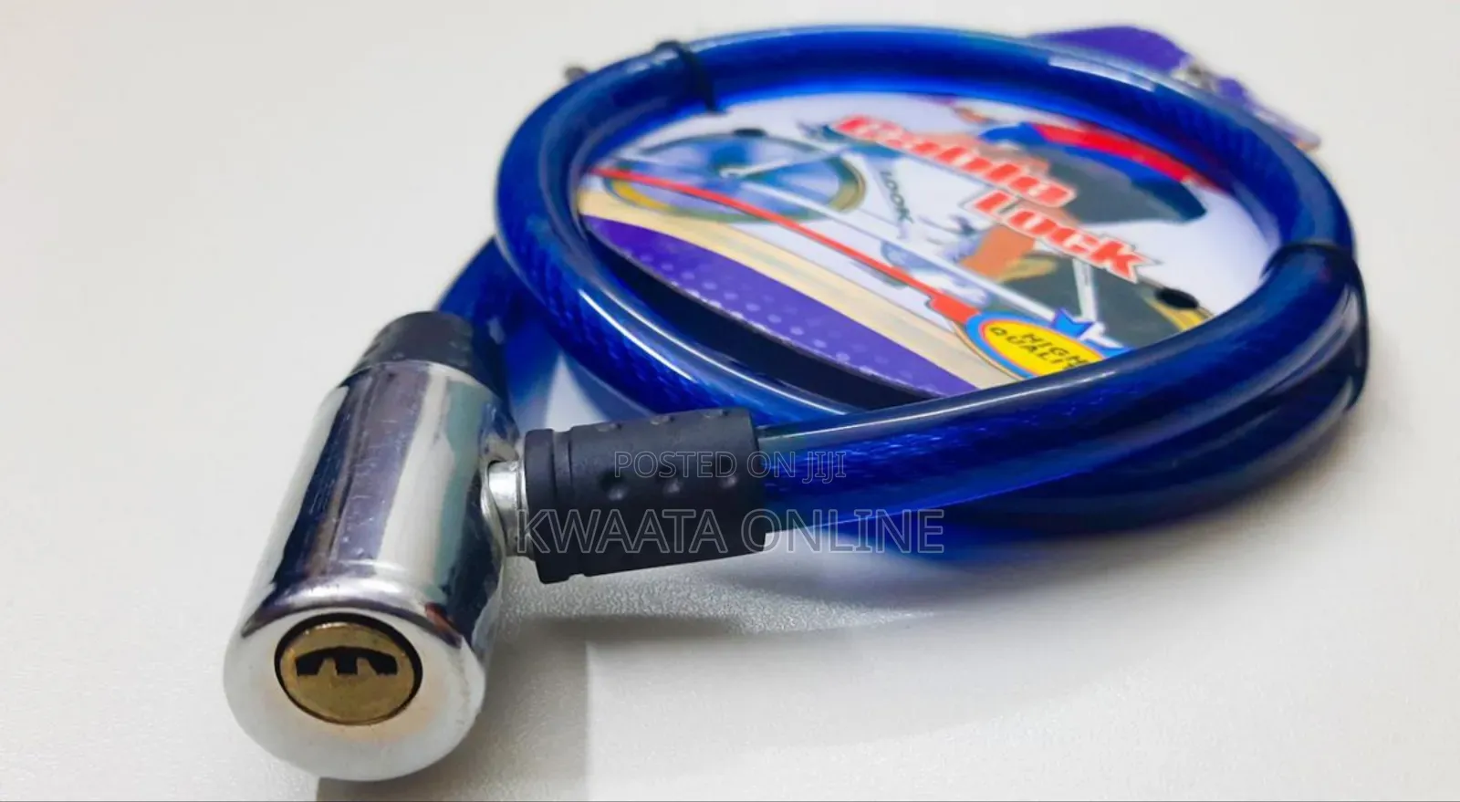 Heavy Duty Multipurpose Cable Lock, Steel Keylock, Anti-theft
