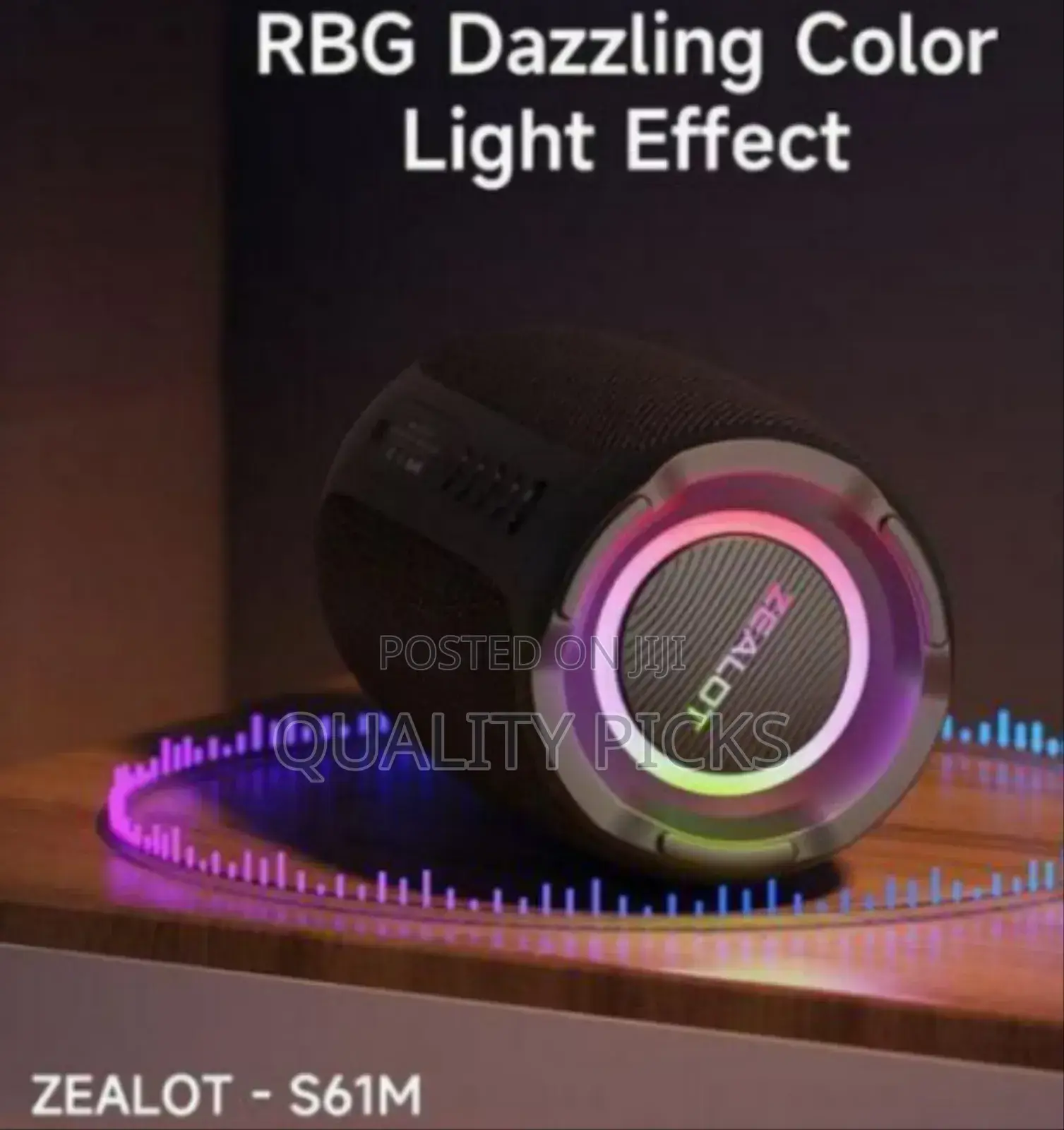 Zealot S61m Portable Bluetooth Speaker.