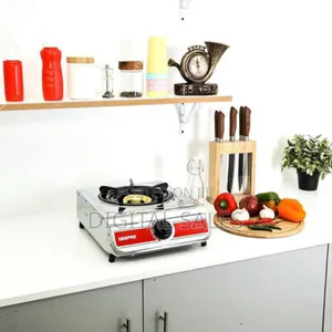 Electric Geepas Gk681 Stainless Steel Single Gas Burner