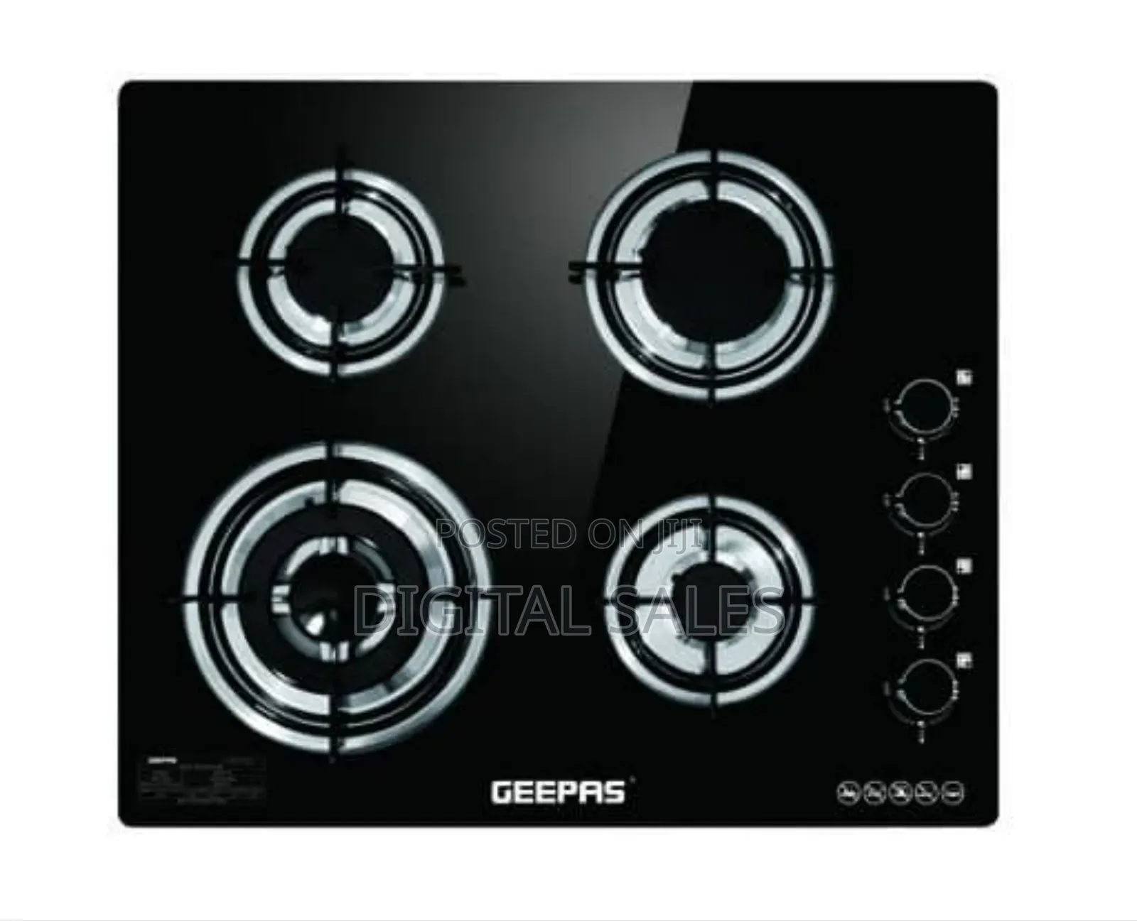 Geepas Gk4410 4 Burners Gas Cooker