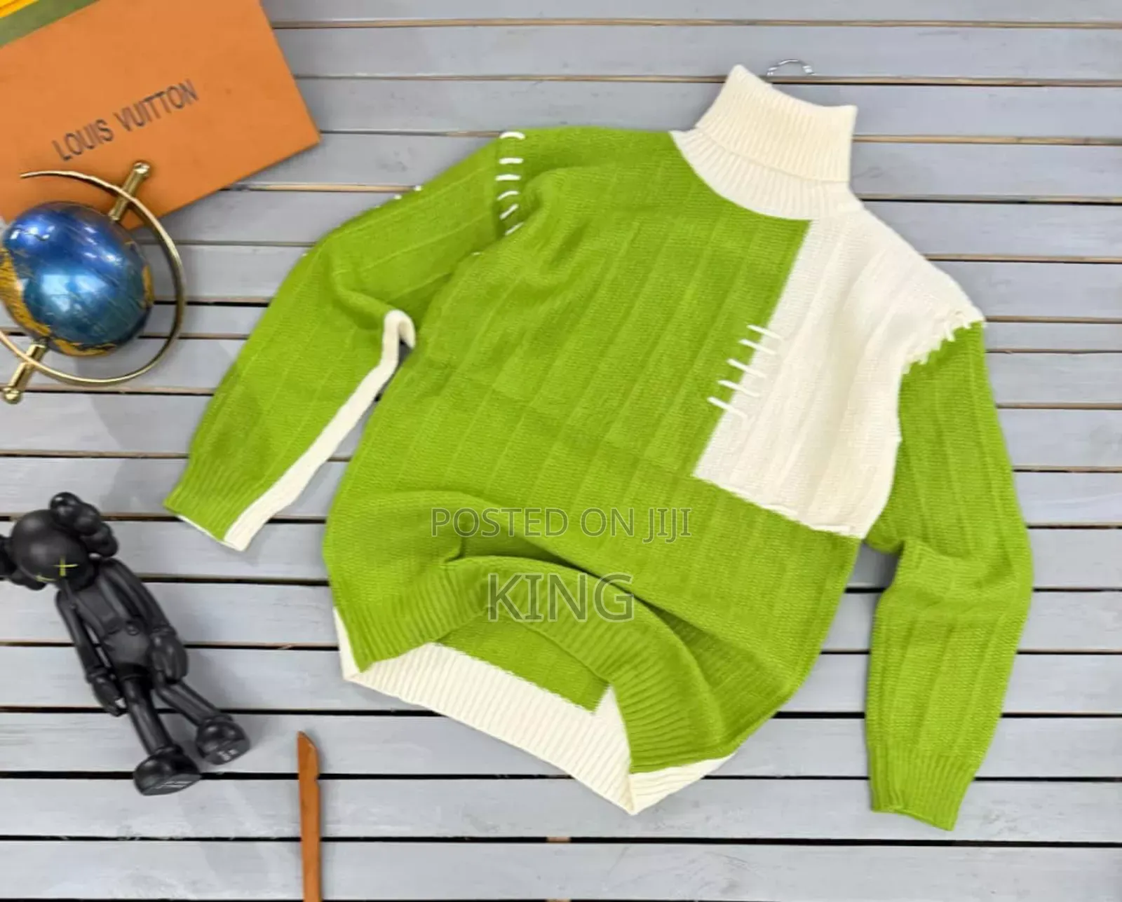 Diplomatic Style Sweater