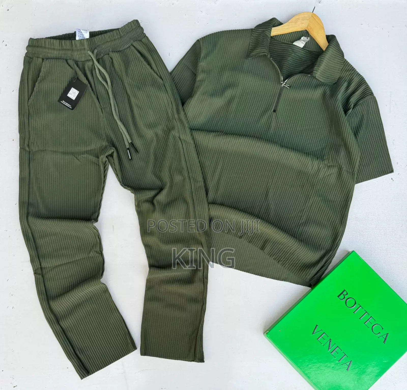 Trendy Quarter Zip Track Suit