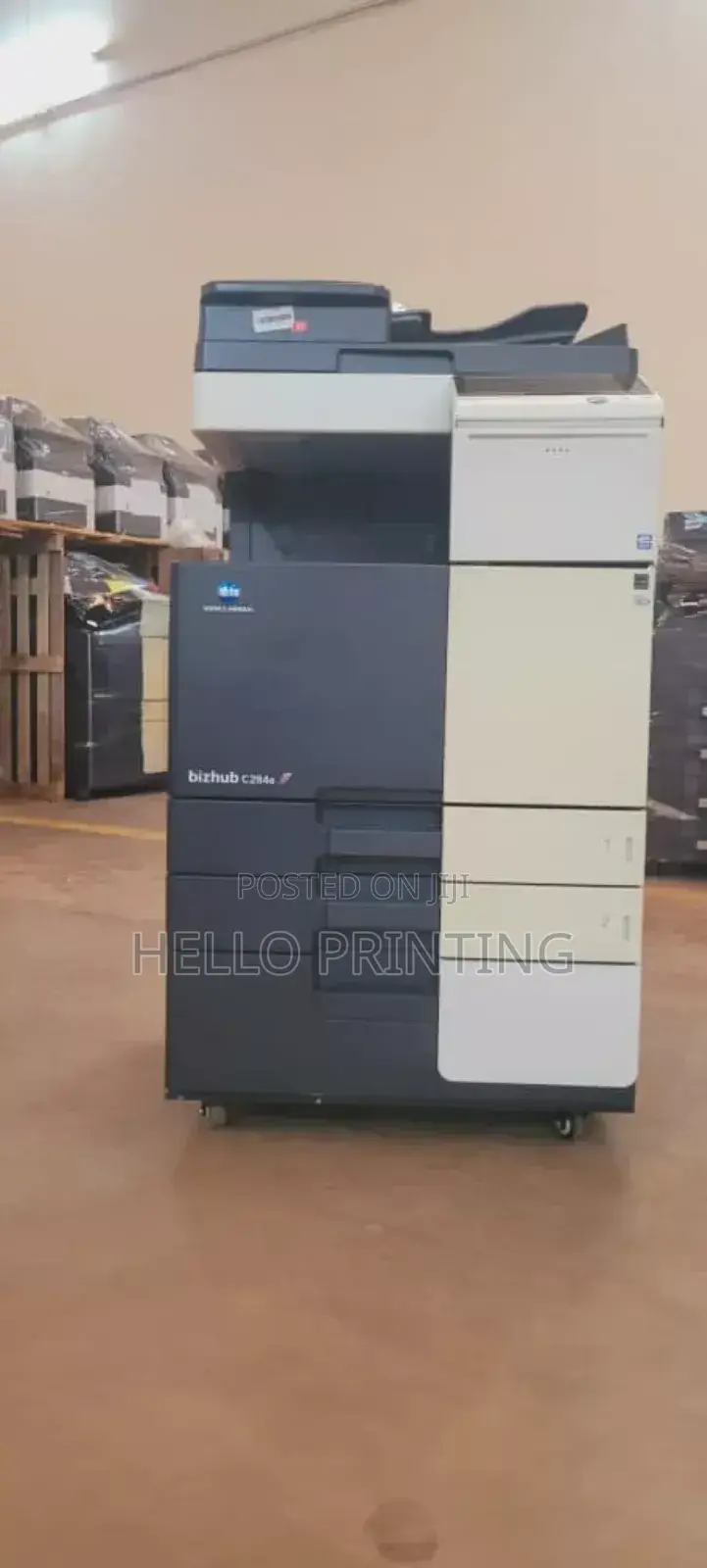 Touchscreen Enabled - Bizhub C284e for Easy Use .