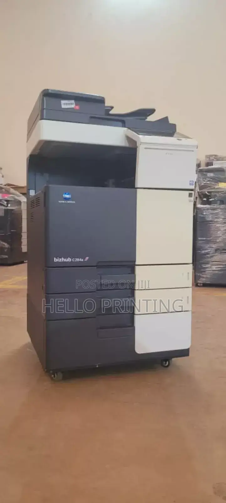 Print Like a Pro With Konica Bizhub C284e. New Stock .
