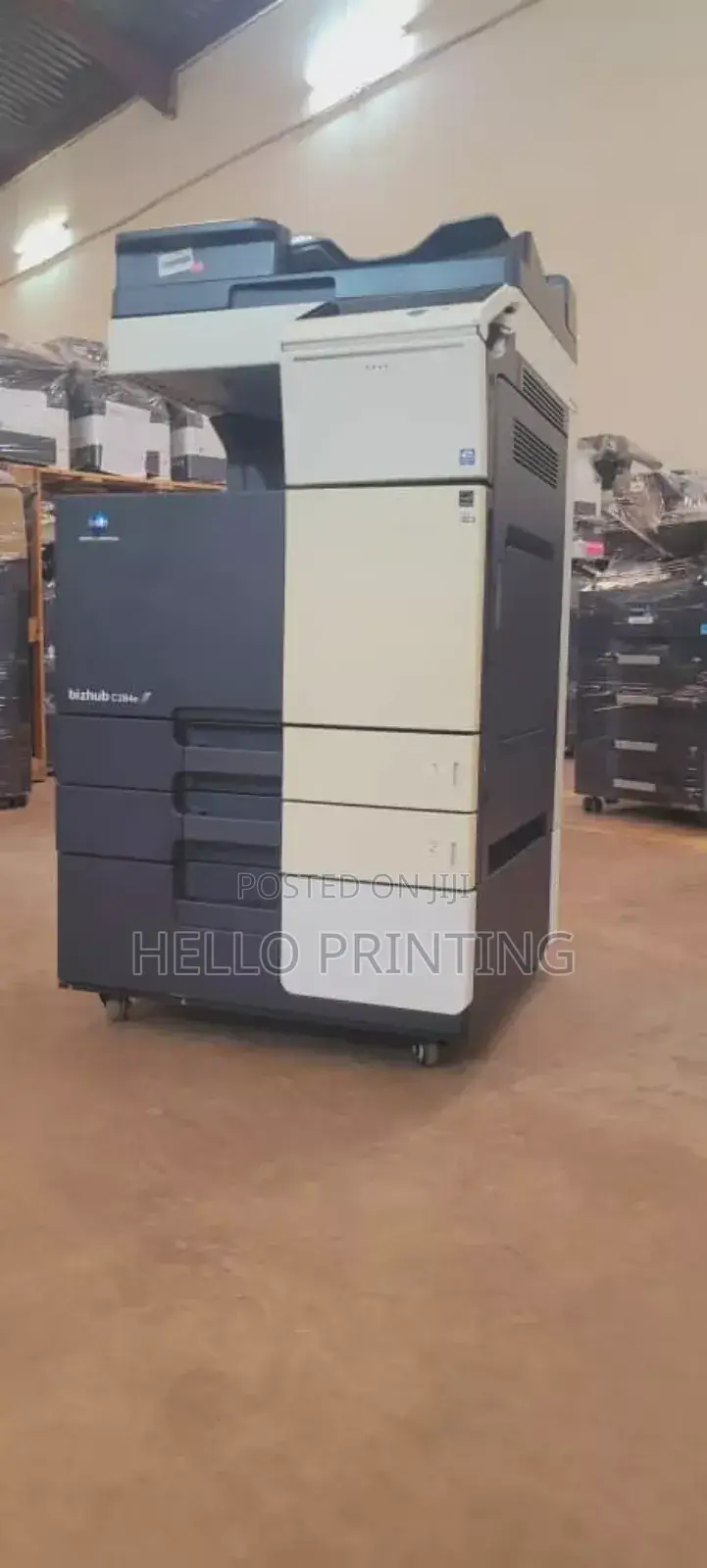 Bizhub C284e With Secure Print Function .