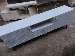 Tv Stand With Golden Rings