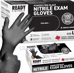 100pcs Black Disposable Multifunction Gloves