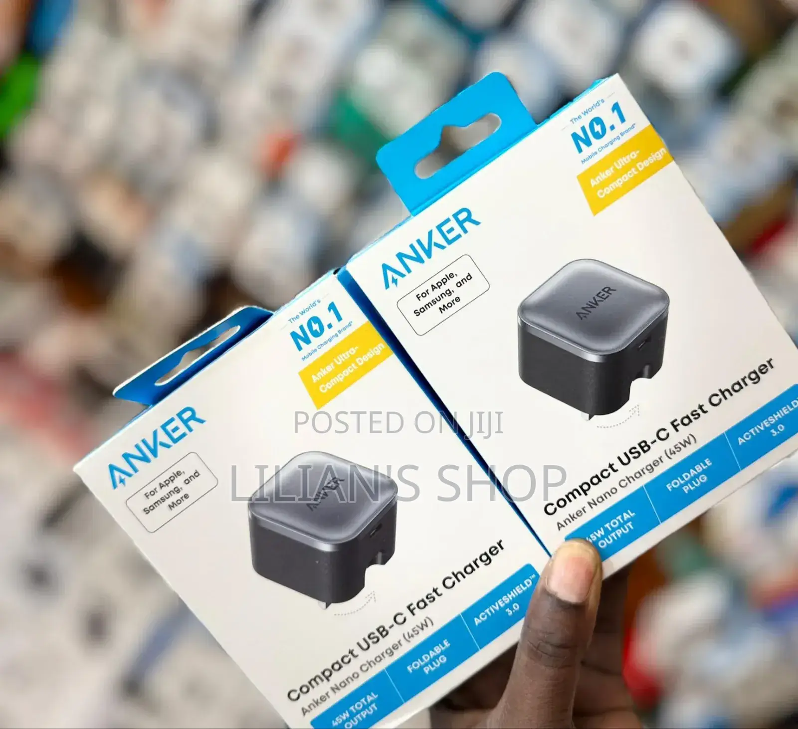 Compact Usb -C Fast Charger 45w