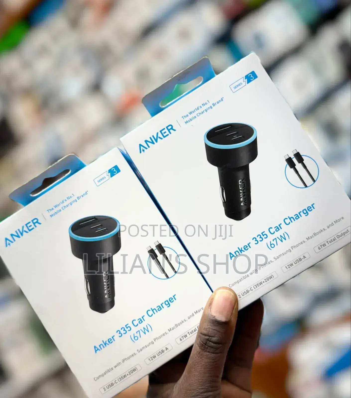 Anker 335 Car Charger (67w)