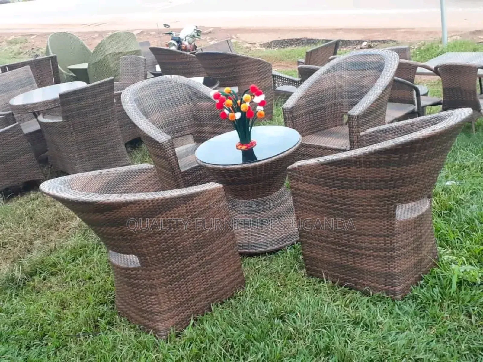 Outdoor Quality Rattan Dining Table