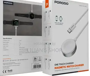 Porodo Universal One Touch Magnetic Watch Charger